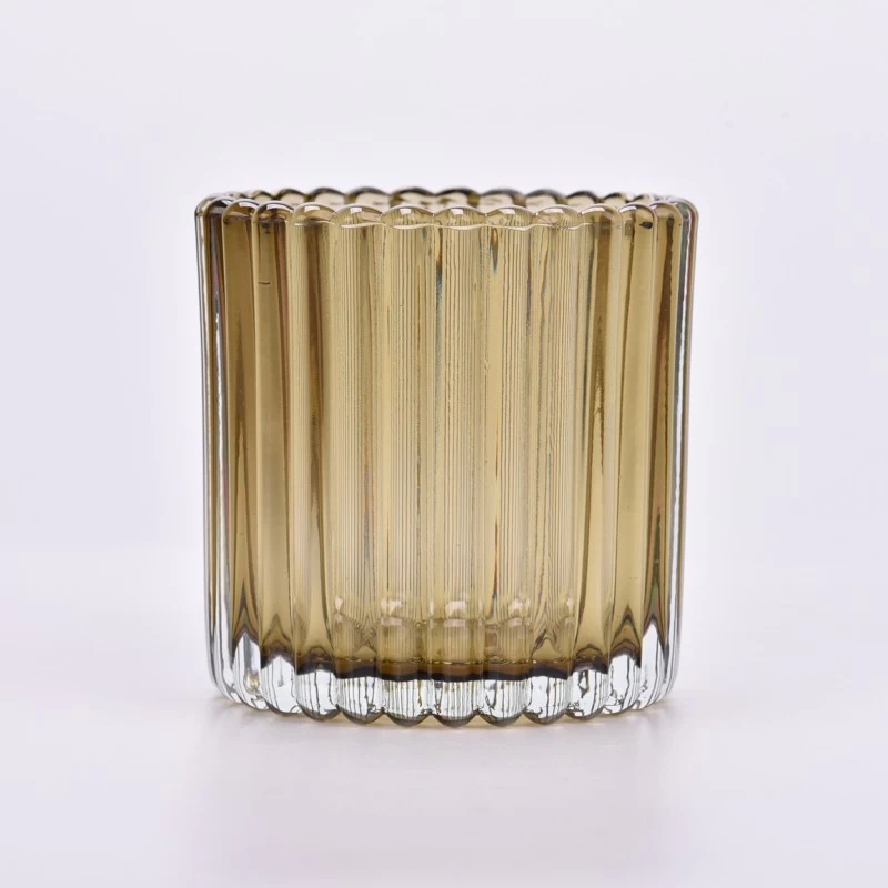Classic Glass Candle Holders For Christmas Decoration