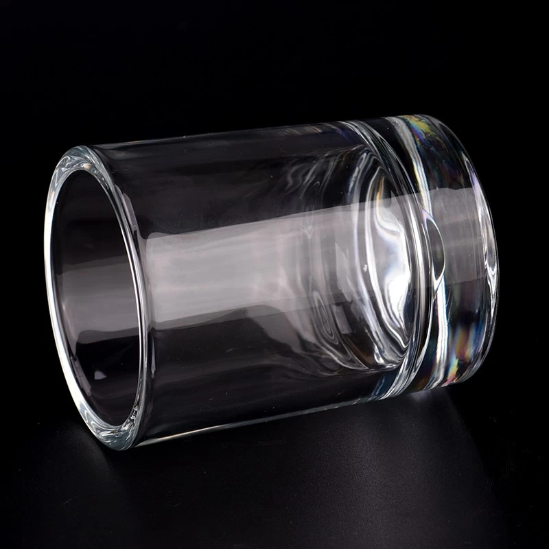 8oz Glass Candle Holders Thick Bottom Candle Glass