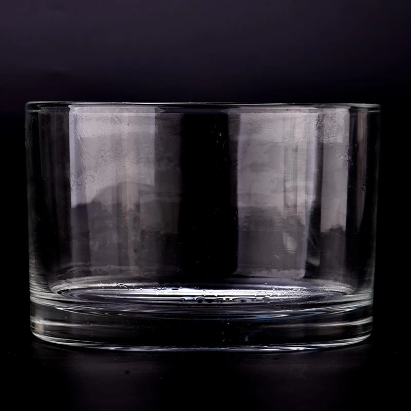 Jumbo Glass Candle Holders 1160ml Candle Glass Three Wicks Glass Candle Vessels Wholesale