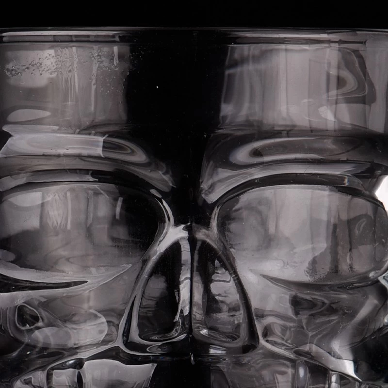 Skull Glass Vessels For Candle Making