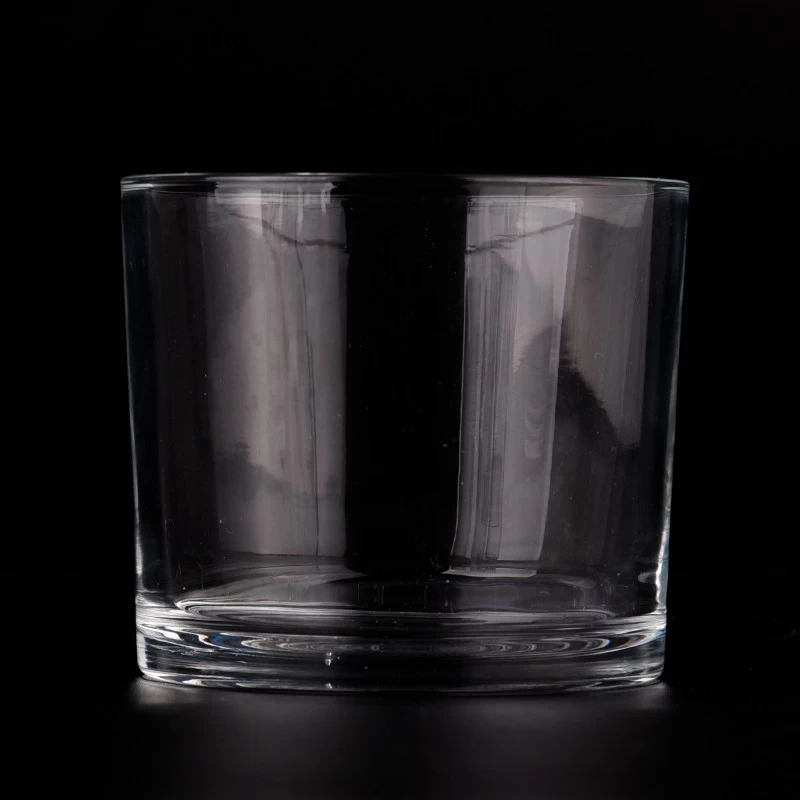 9oz Glass Candle Vessels Customized Color Brand Logo Glass Candle Vessels Wholesale