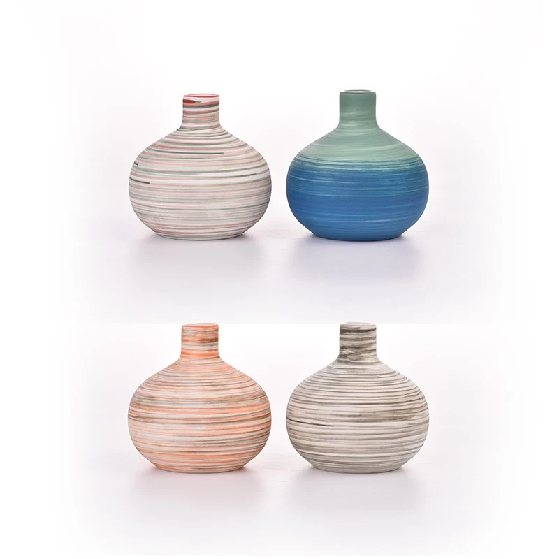 Ceramic Vase Ceramic Diffuser Bottles for Home Decor