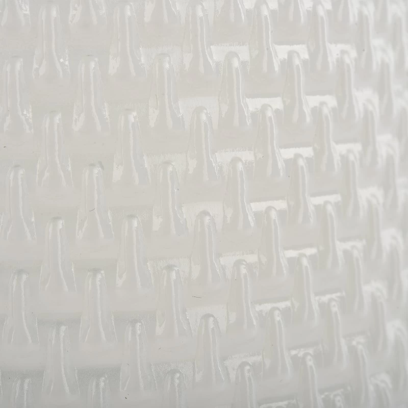  Wholesale 6oz 8oz White colored glass candle container