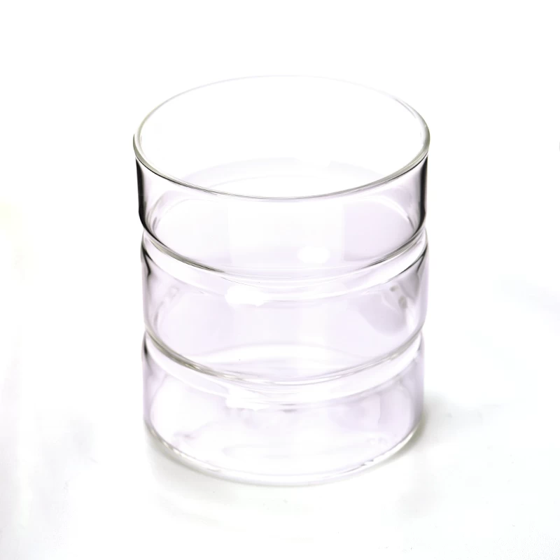 Customized Borosilicate Glass Vessels for Candle Making