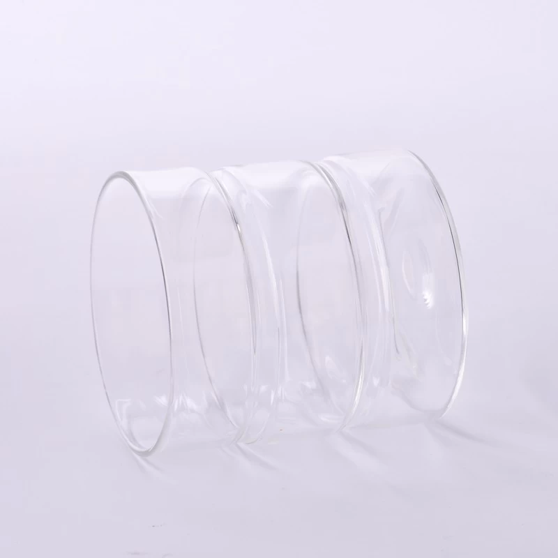 Customized Borosilicate Glass Vessels for Candle Making