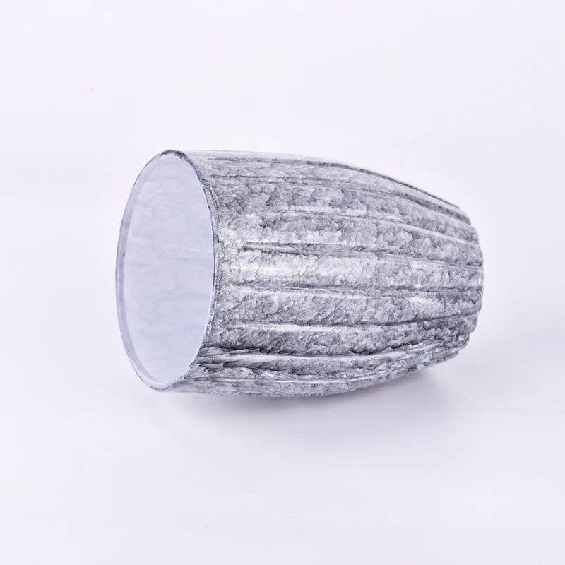 Wholesale Empty Luxury Glass Candles Jar For Wedding Decoration