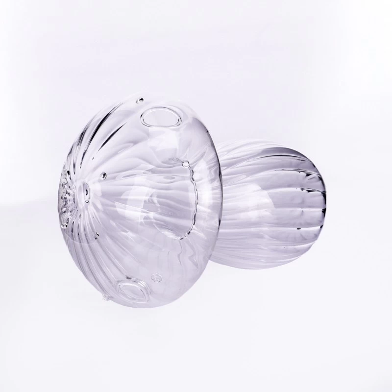 wholesale clear high borosilicate glass perfume bottle
