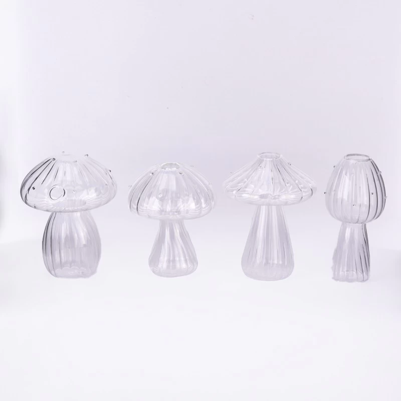 wholesale clear high borosilicate glass perfume bottle