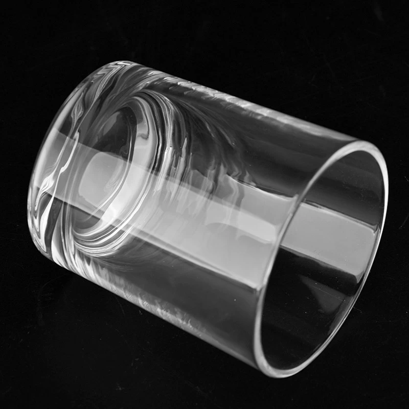 Customized Luxury Clear Glass Candle Jars Wholesale