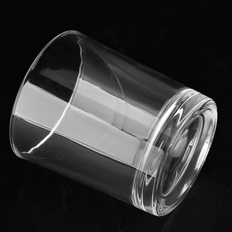 Customized Luxury Clear Glass Candle Jars Wholesale