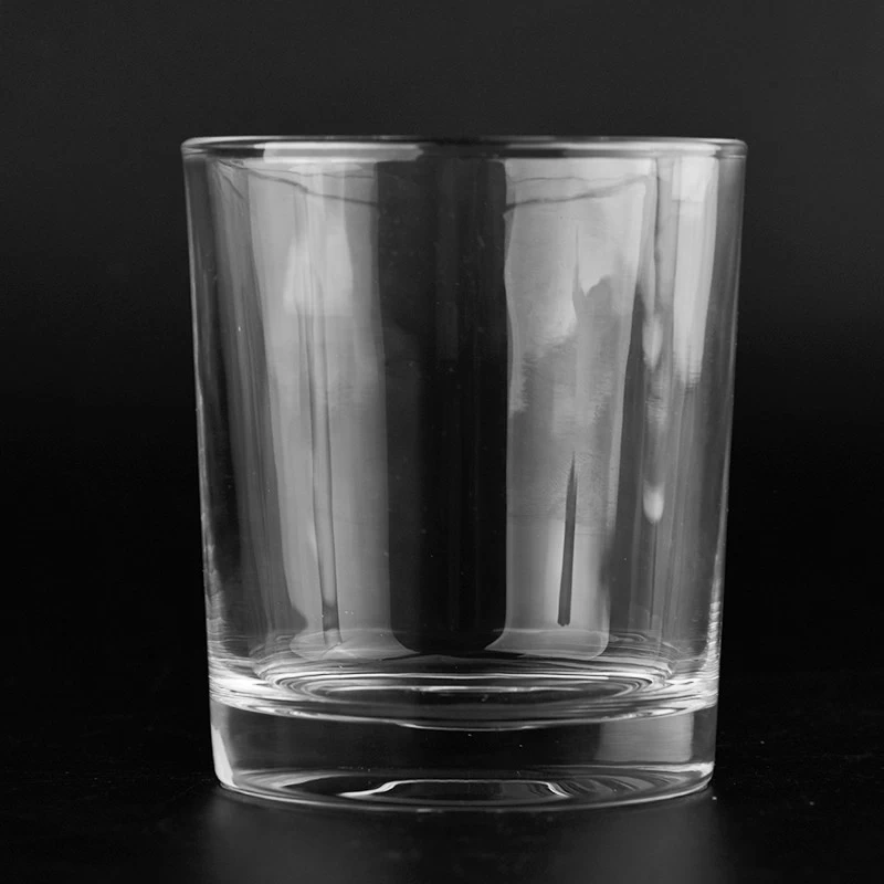 Customized Luxury Clear Glass Candle Jars Wholesale
