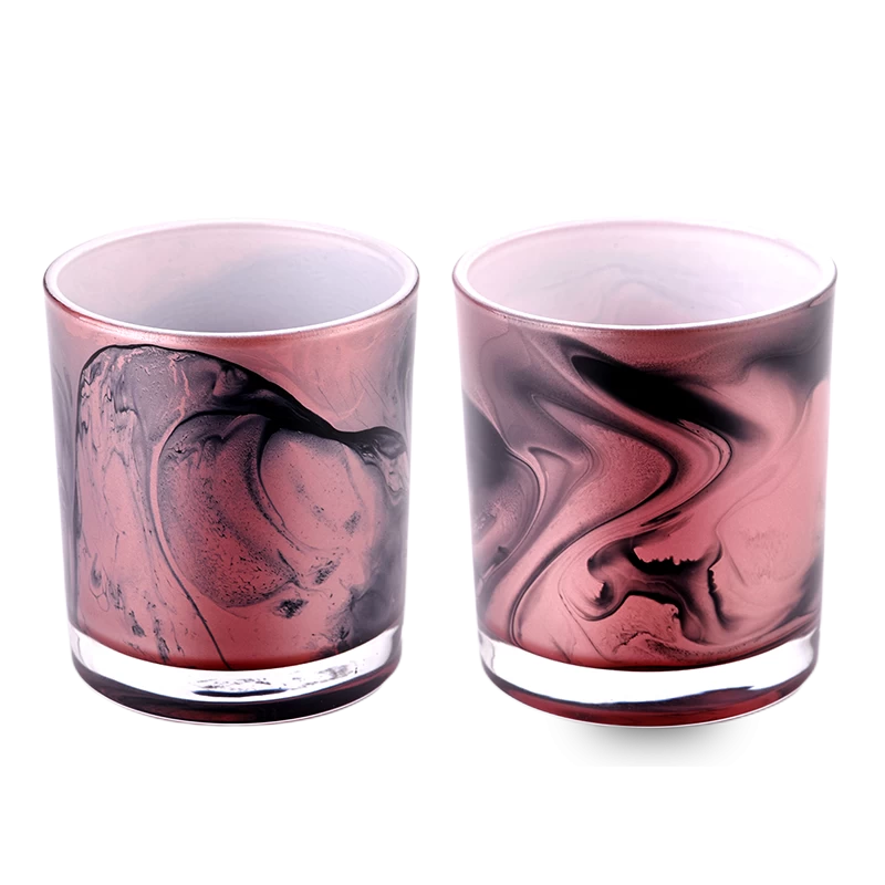 Customized Empty Glass Candle Vessels Wholesale