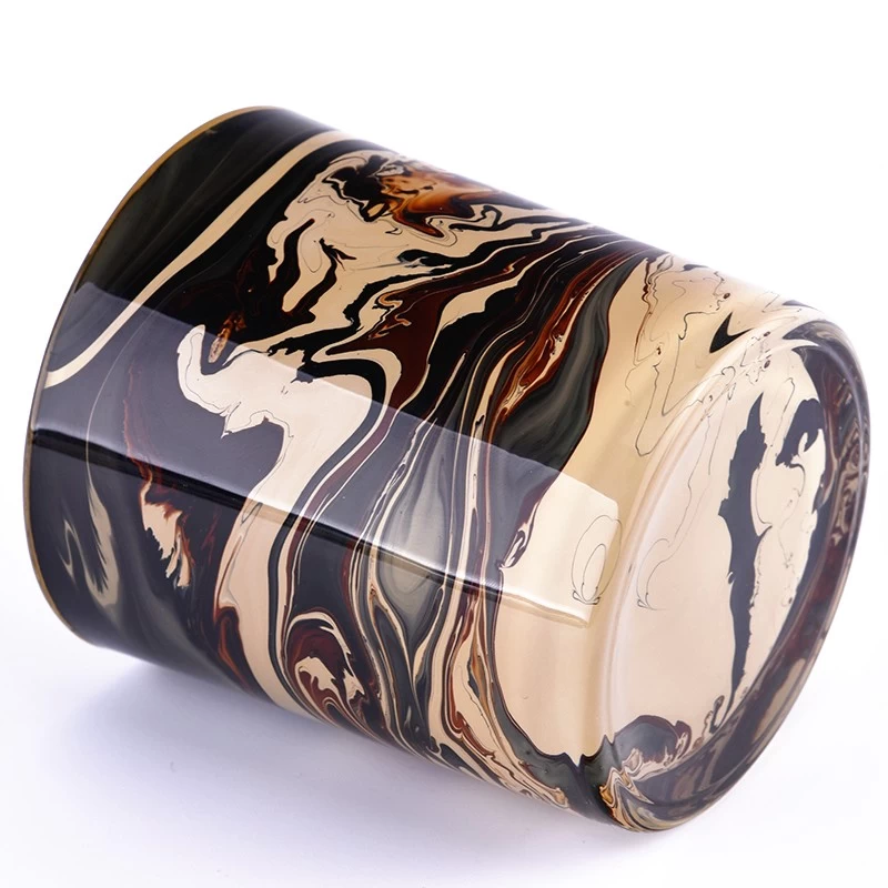 Wholesale Cylinder Glass Candle Jars Customized Candle Glass