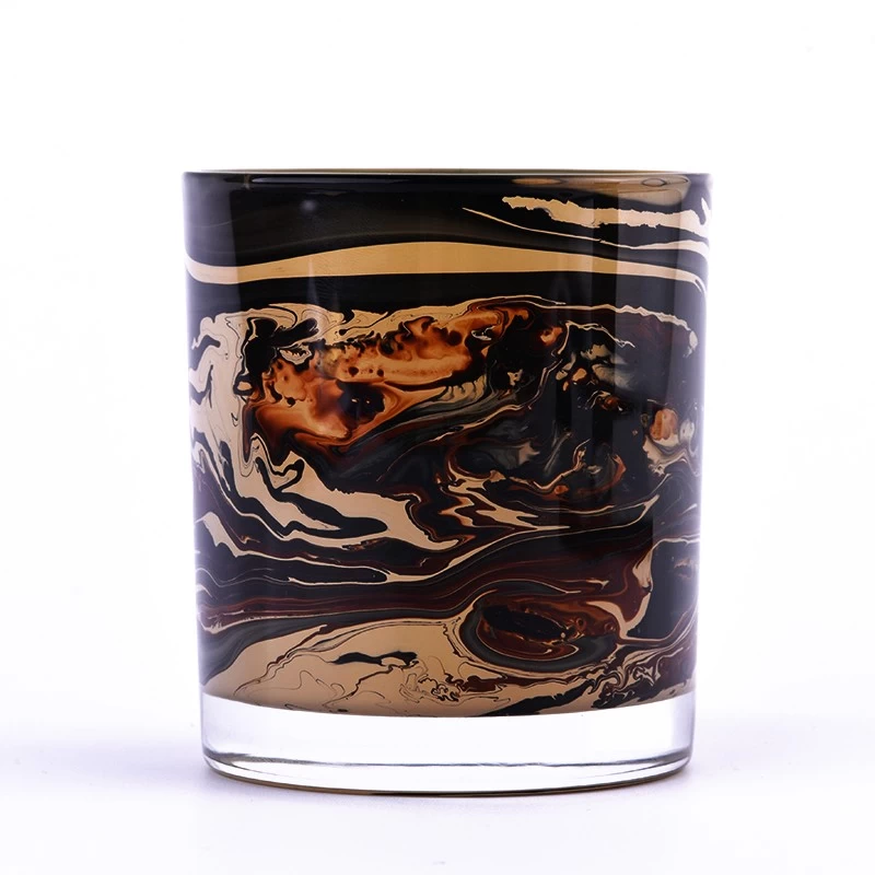 Wholesale Cylinder Glass Candle Jars Customized Candle Glass