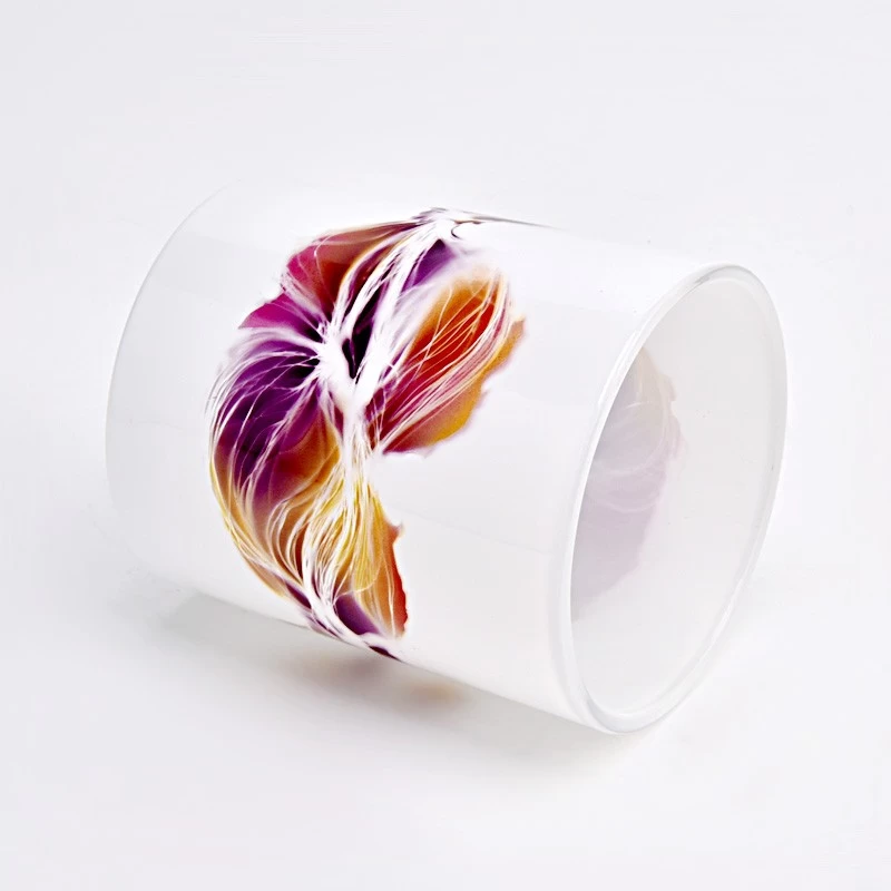 Private Label Glass Candle Vessels Custom Glass Candle Jars Wholesale