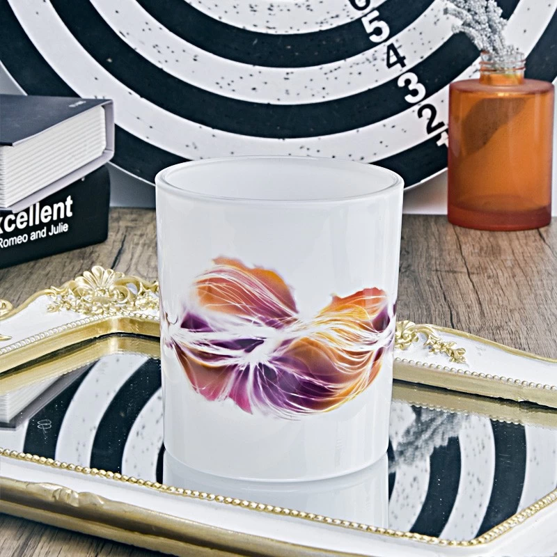 Private Label Glass Candle Vessels Custom Glass Candle Jars Wholesale