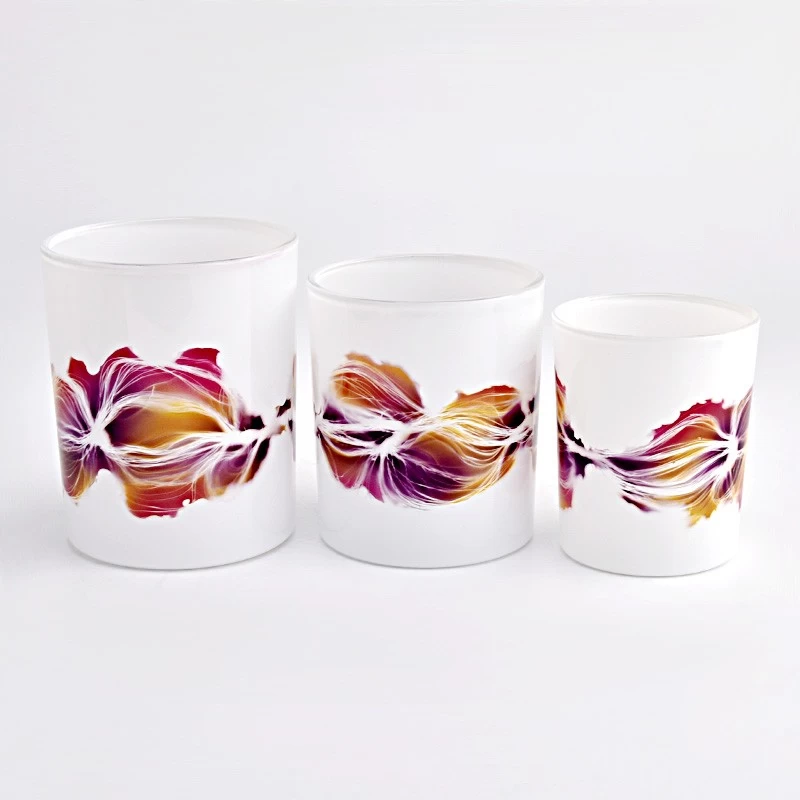 Private Label Glass Candle Vessels Custom Glass Candle Jars Wholesale