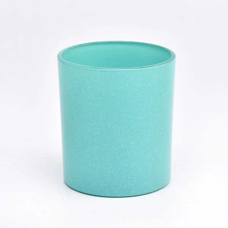 Spring Collection Unique Color Glass Candle Jars