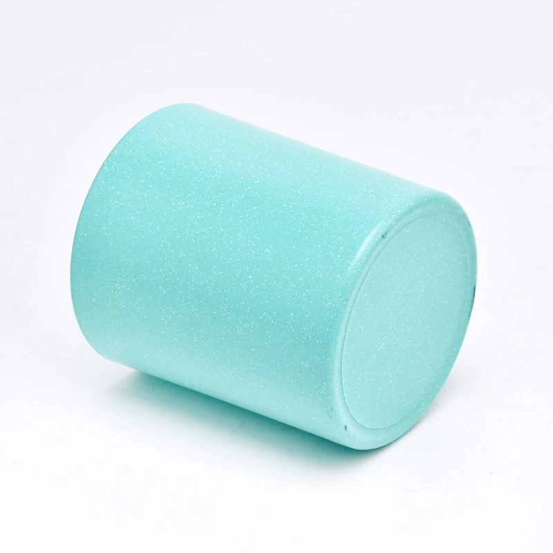 Spring Collection Unique Color Glass Candle Jars