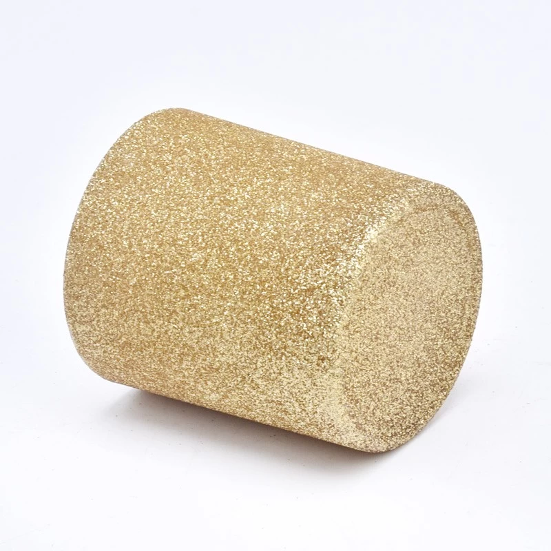 Luxury Golden Glass Candle Jars
