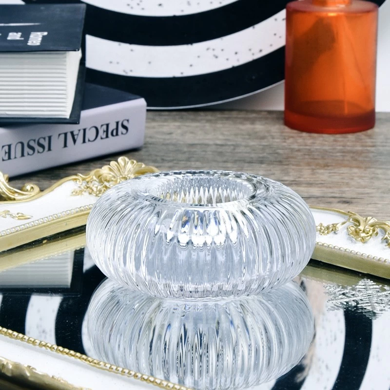 High Quality Crystal Glass Candle Holders Tealight Glass Candle Holders