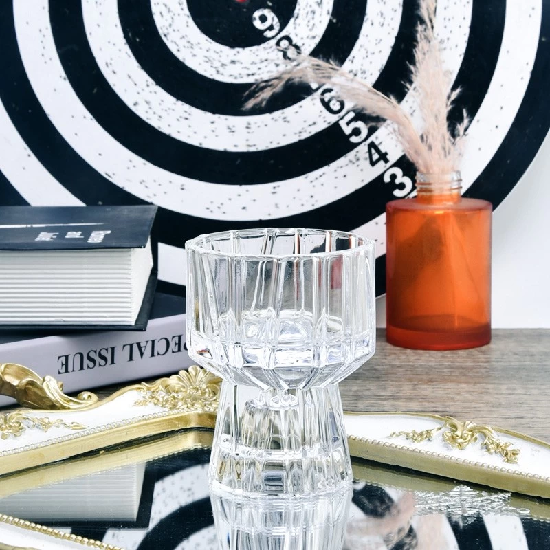 3oz Votive Glass Candle Holder Unique Tealight Glass Candle Holders