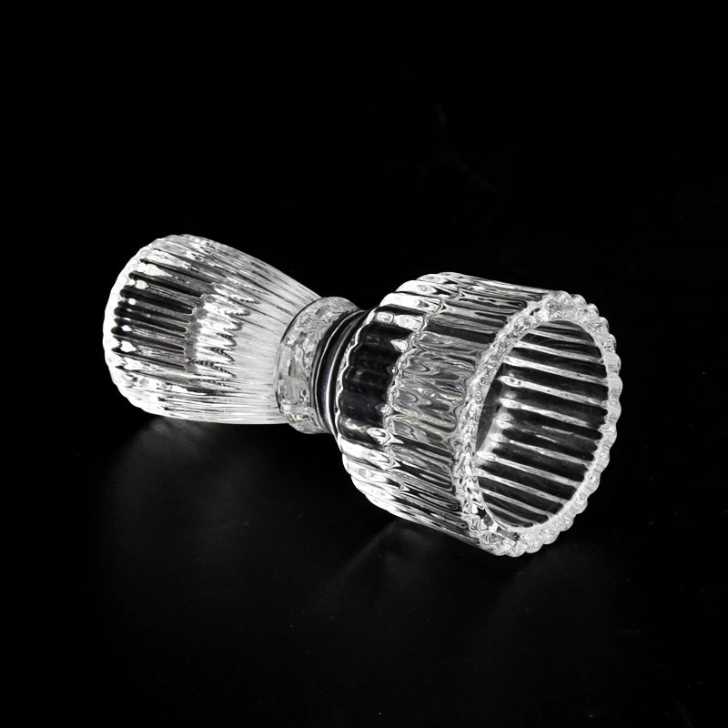 Glass Candlestickers High Quality Unique Glass Candle Holders