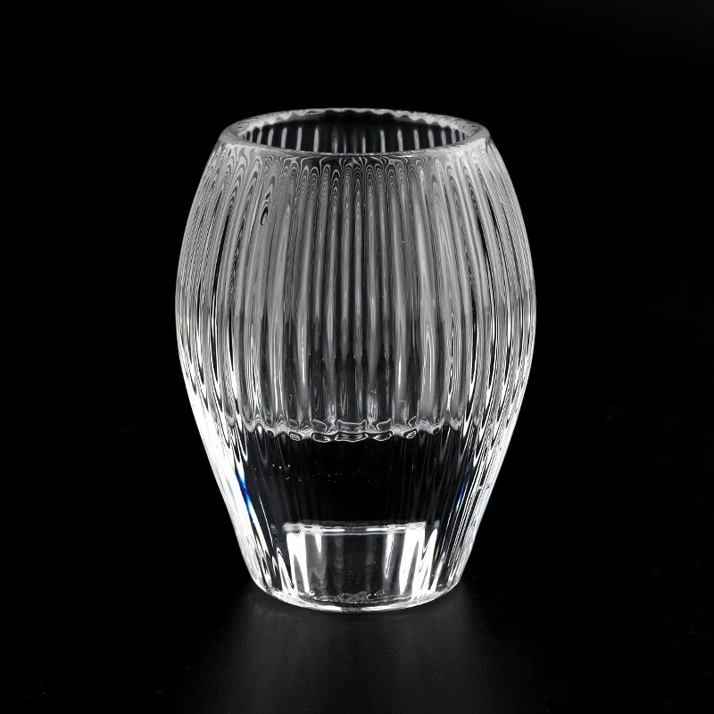 Luxury Crystal Glass Candle Holders Glass Candlesticker
