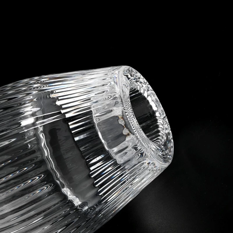 Luxury Crystal Glass Candle Holders Glass Candlesticker