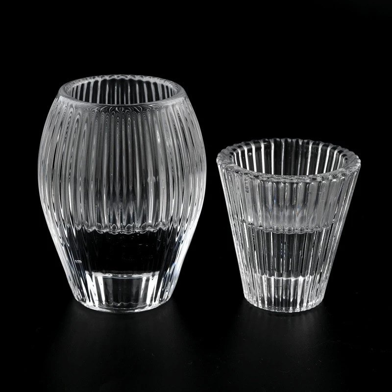 Luxury Crystal Glass Candle Holders Glass Candlesticker