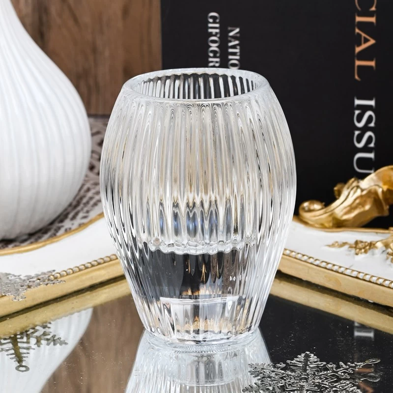 Luxury Crystal Glass Candle Holders Glass Candlesticker