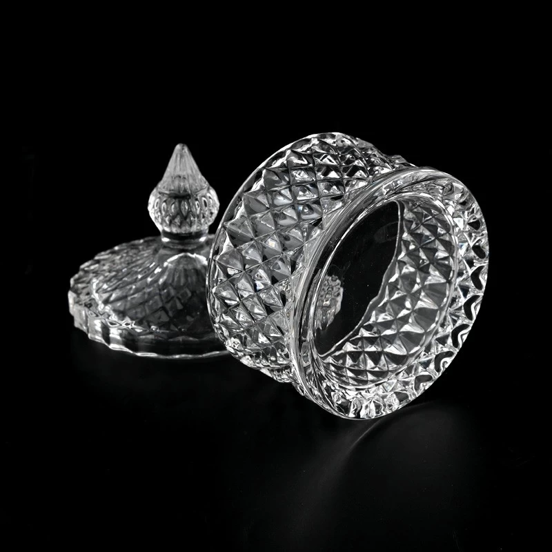 140ml Votive Glass Candle Holder with Lids