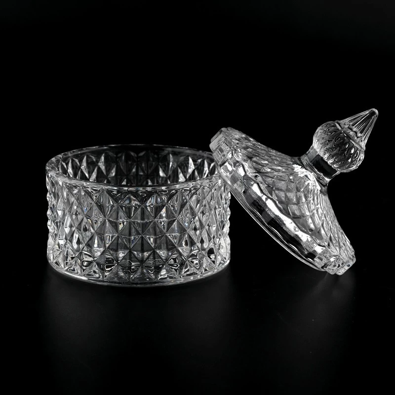 140ml Votive Glass Candle Holder with Lids