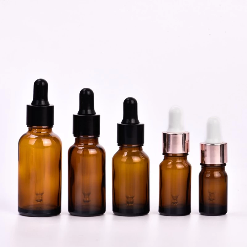 30ml popular amber glass bottle with drops for supplier