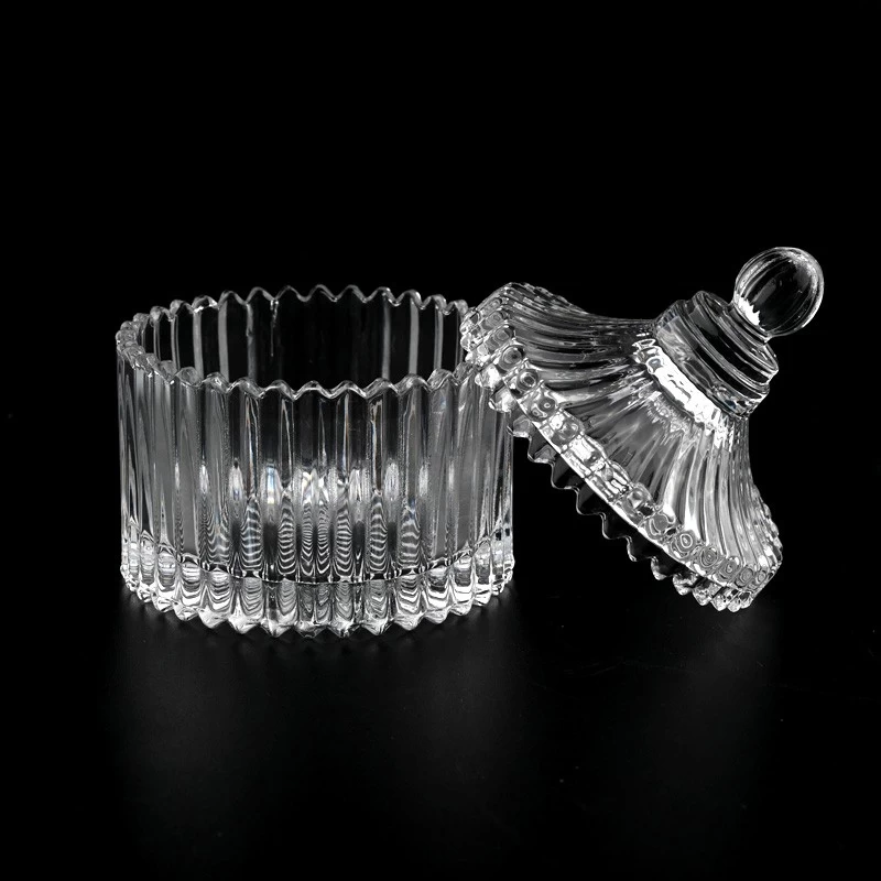 Votive Glass Candle Holder with Lids 2oz Glass Candle Holders Wholesale