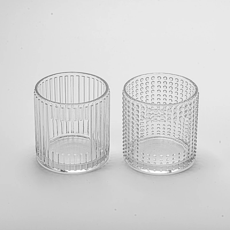 Private Label Spot Glass Candle Jar Custom Color Spot Glass Candle Holders 10oz 11oz 415ml Candle Glass