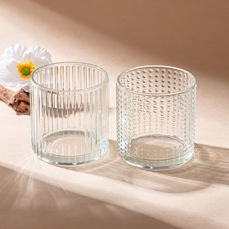 Private Label Spot Glass Candle Jar Custom Color Spot Glass Candle Holders 10oz 11oz 415ml Candle Glass