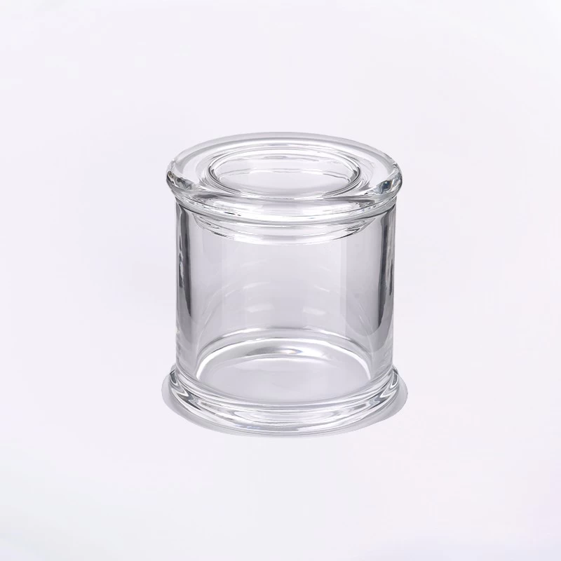 640ml Glass Candle Container With Lids Wholesale