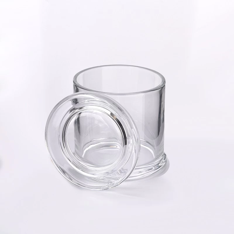 640ml Glass Candle Container With Lids Wholesale