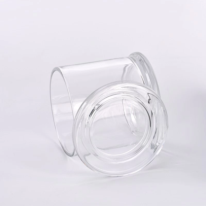 640ml Glass Candle Container With Lids Wholesale