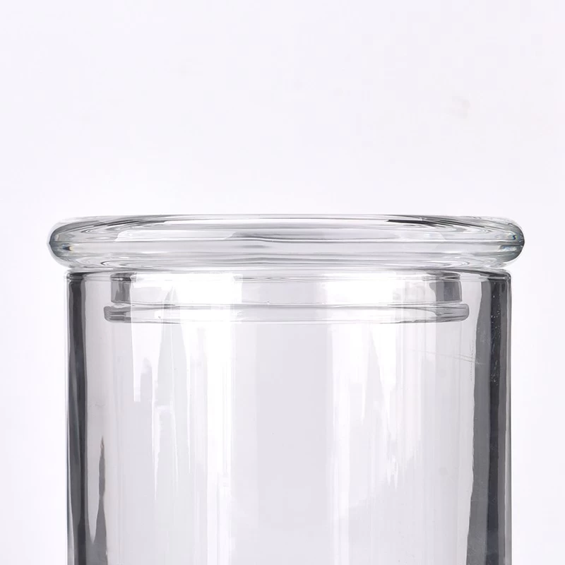 640ml Glass Candle Container With Lids Wholesale