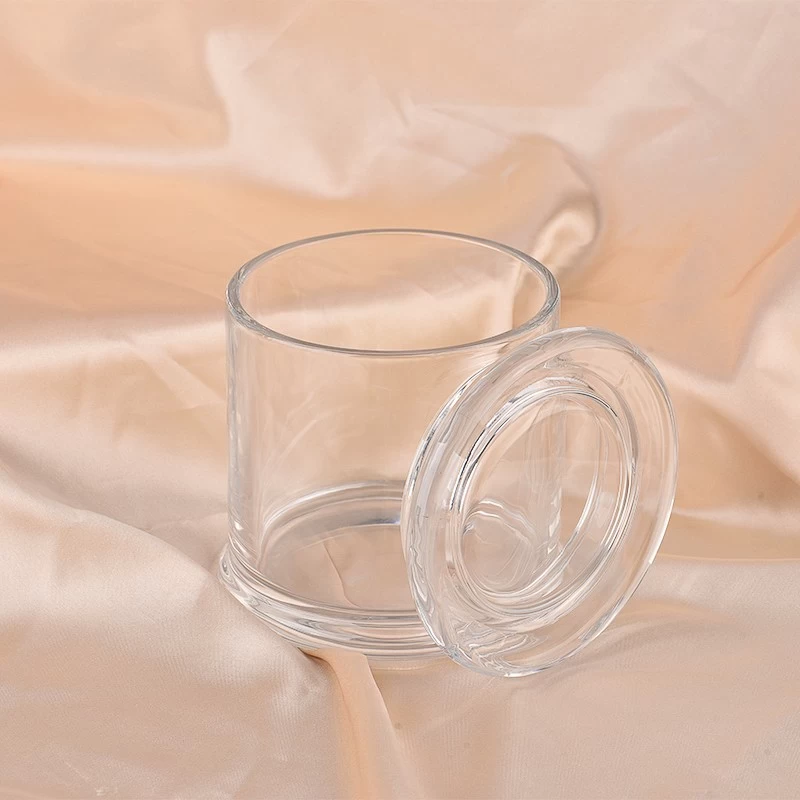 640ml Glass Candle Container With Lids Wholesale