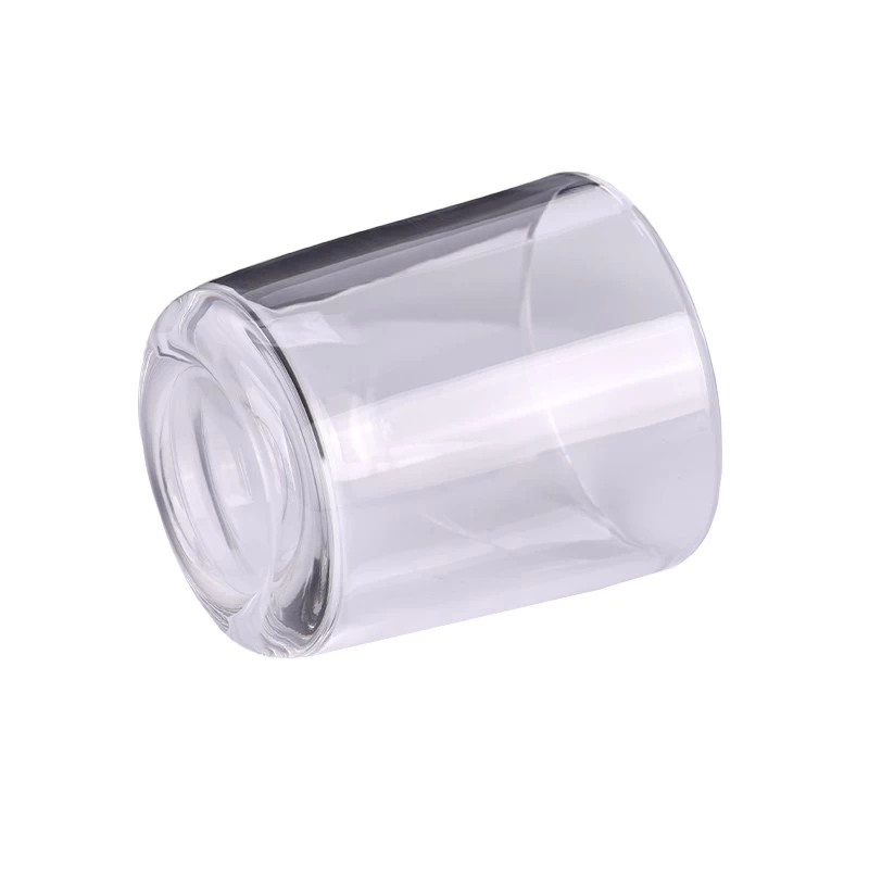 Custom Color Brand Logo 8oz 280ml Glass Candle Holders