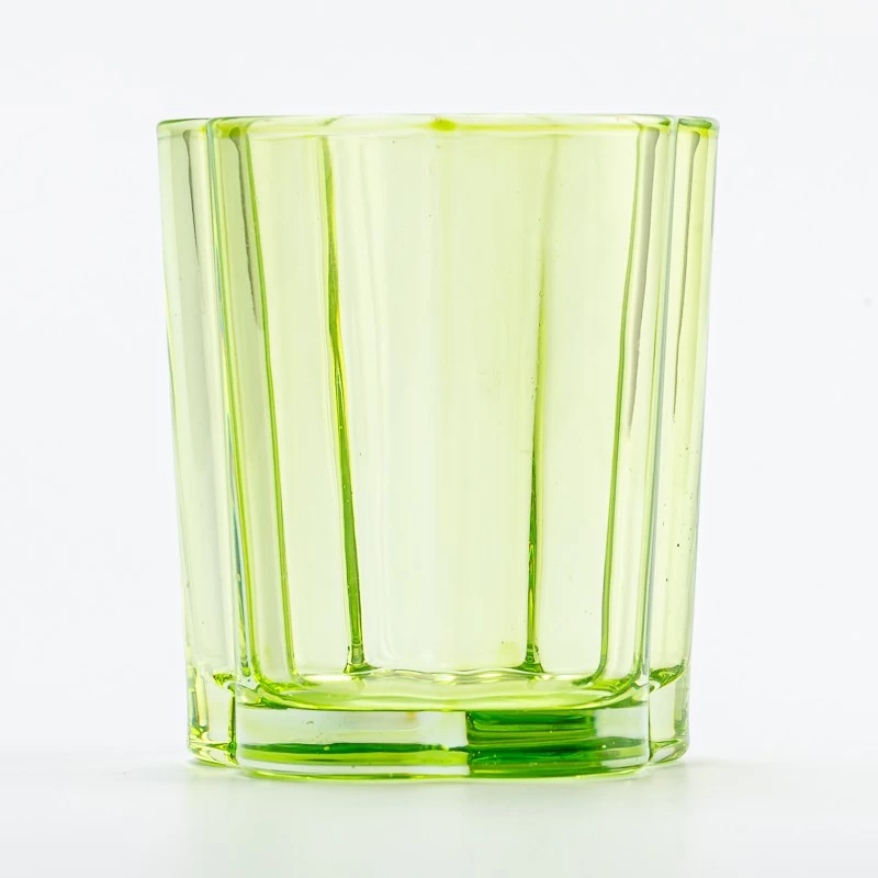 200ml empty unique glass candle vessel home decor
