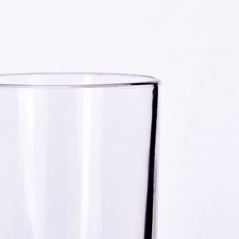 Classic Popular Hot Sale 300ml 8oz Glass Candle Holders Custom 300ml Glass Candle Jar Wholesale