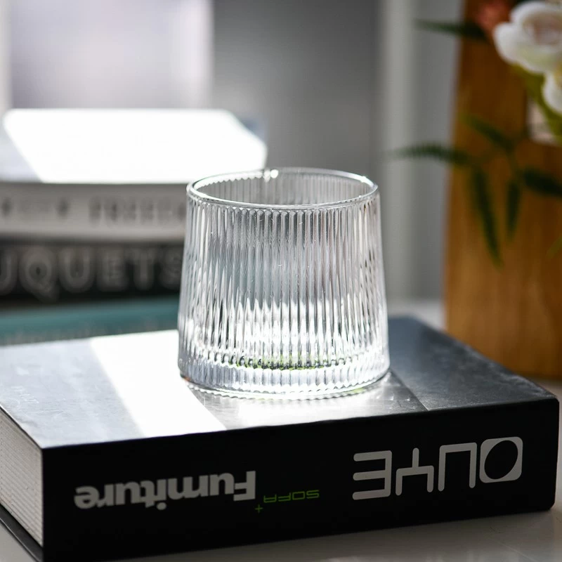 Luxury Glass Jar For Whiskey For Candle Making Glass Candle Jar Whiskey Glass Wholesale
