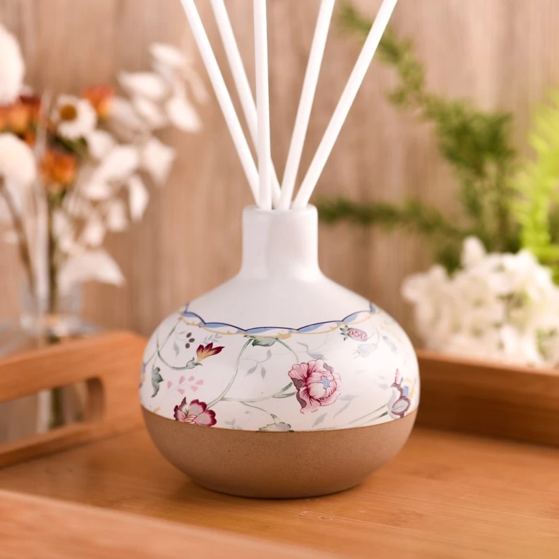 Custom Ceramic Diffuser Bottles For Home Decoration