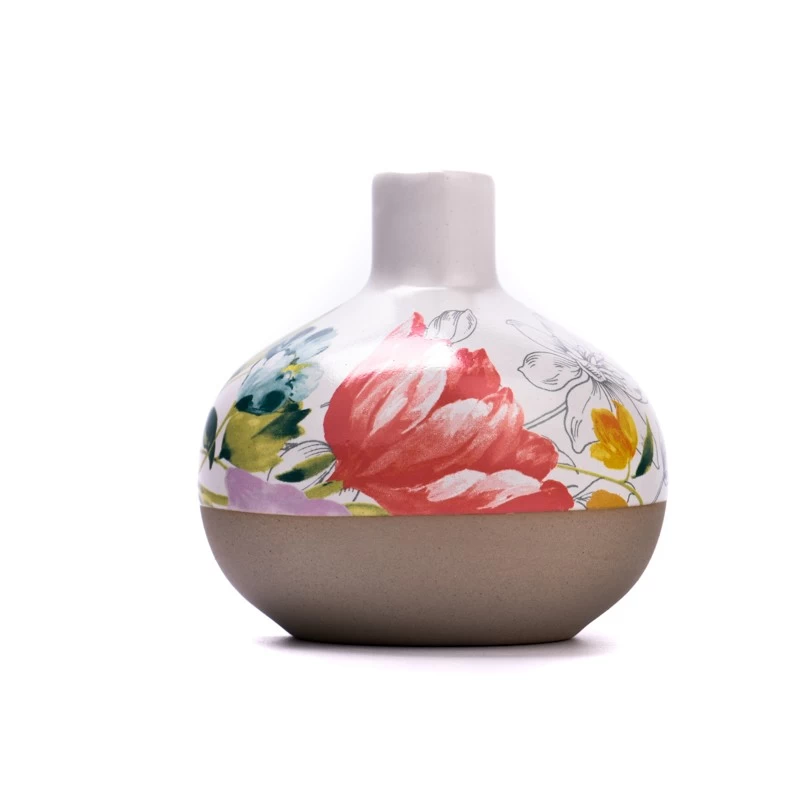 Custom Beautiful Modern Design Ceramic Diffuser Bottles Reed Diffuser Bottles Wholesale