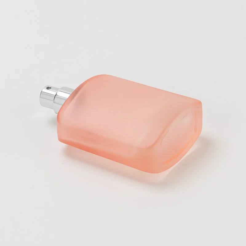  Frosted square Glass Perfume Bottle with home decor