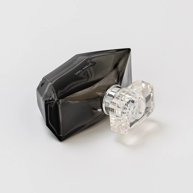 Polygonal Glass Spray Bottles Luxury Glass Perfume Bottles